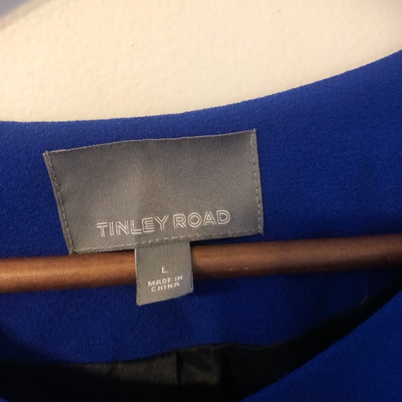 Tinley Road Peplum Collarless Blazer - Picture 6 of 6